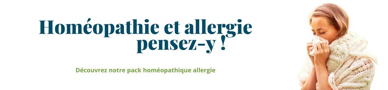 Allergie saisonnière : pack homéopathique
